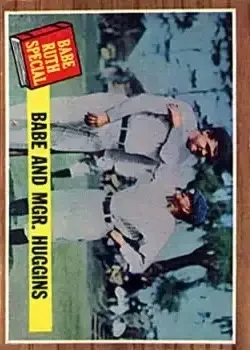 Front of Miller Huggins & Babe Ruth