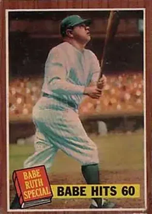 1962 Topps #139 Babe Ruth