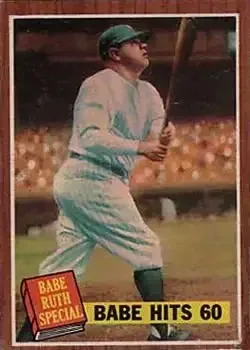 1962 Topps #139 Babe Ruth