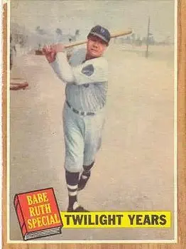 1962 Topps feature card
