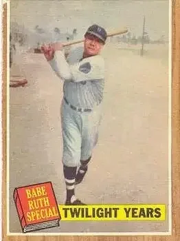 1962 Topps #141 Babe Ruth