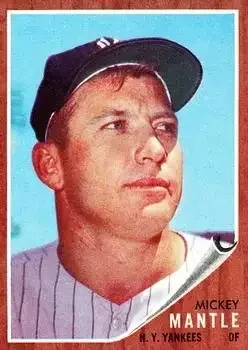 1962 Topps #200 Mickey Mantle