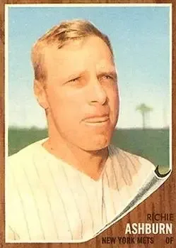 1962 Topps #213 Richie Ashburn