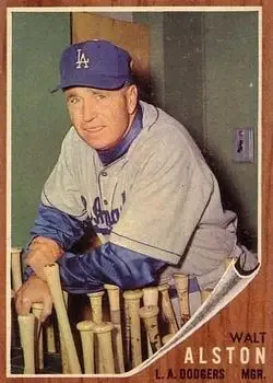 1962 Topps #217 Walter Alston