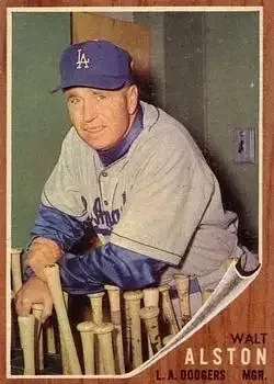 1962 Topps #217 Walter Alston