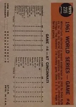 Back of Ed "Whitey" Ford