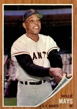 1962 Topps #300 Willie Mays