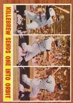 1962 Topps #316 Harmon Killebrew