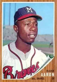 1962 Topps #320 Hank Aaron