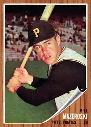 1962 Topps #353 Bill Mazeroski