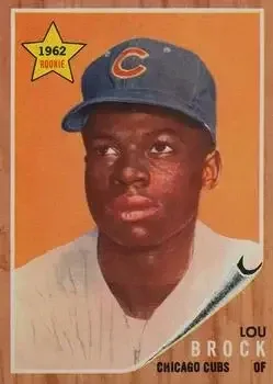 1962 Topps #387 Lou Brock