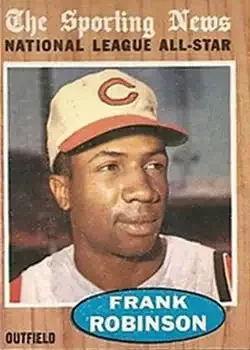 1962 Topps #396 Frank Robinson