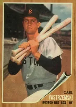 Front of Carl Yastrzemski