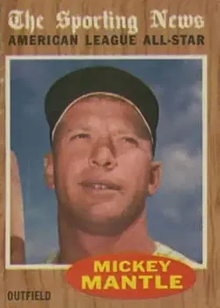 1962 Topps #471 Mickey Mantle