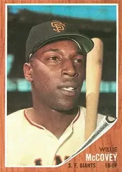 1962 Topps #544 Willie McCovey