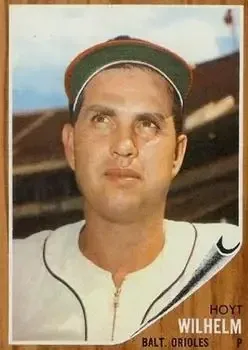 1962 Topps #545 Hoyt Wilhelm
