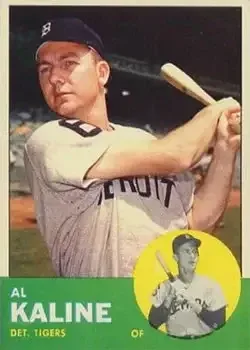 1963 Topps #25 Al Kaline