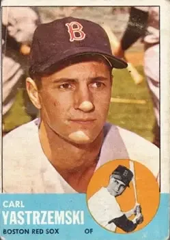 Front of Carl Yastrzemski