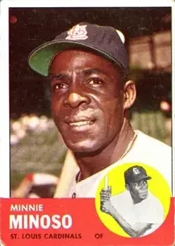 1963 Topps #190 Minnie Minoso