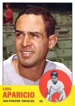 1963 Topps #205 Luis Aparicio