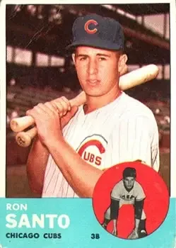 Front of Ron Santo