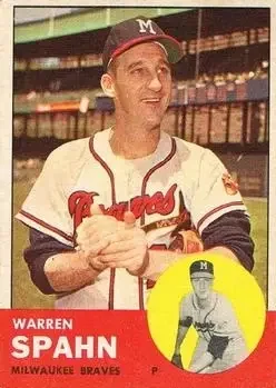 Front of Warren Spahn