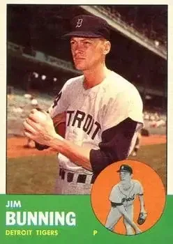 1963 Topps #365 Jim Bunning