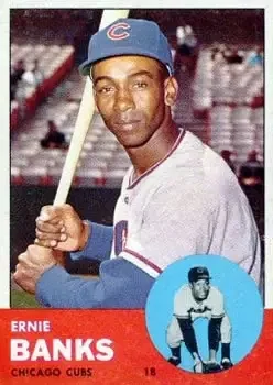 Front of Ernie Banks