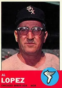 1963 Topps #458 Al Lopez