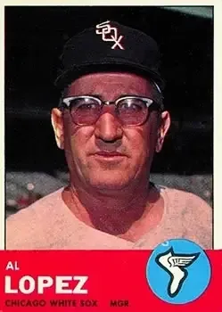 1963 Topps #458 Al Lopez