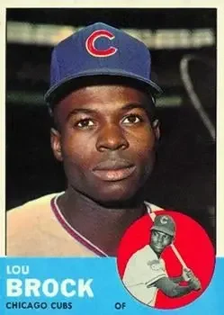 Front of Lou Brock