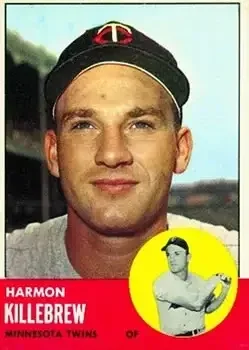 1963 Topps #500 Harmon Killebrew