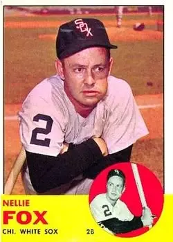 1963 Topps #525 Nelson Fox
