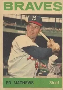 1964 Topps Venezuelan #35 Ed Mathews