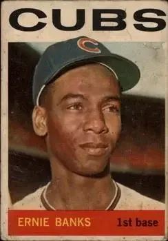Front of Ernie Banks