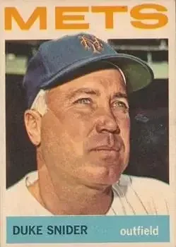 1964 Topps Venezuelan #155 Edwin "Duke" Snider