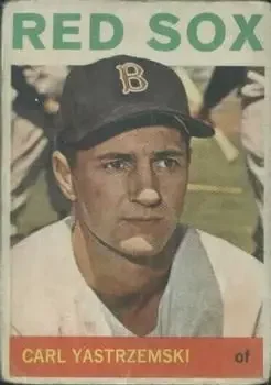 Front of Carl Yastrzemski