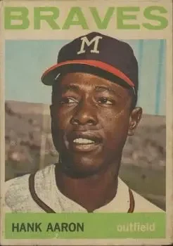 Front of Hank Aaron