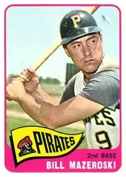 1965 Topps #95 Bill Mazeroski