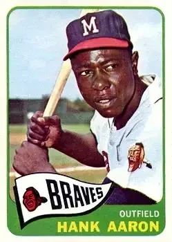 1965 Topps #170 Hank Aaron
