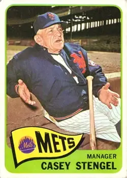 1965 Topps #187 Casey Stengel