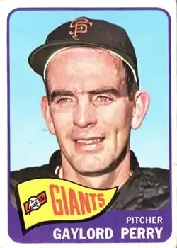 1965 Topps #193 Gaylord Perry