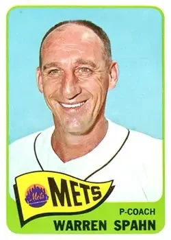 1965 Topps #205 Warren Spahn
