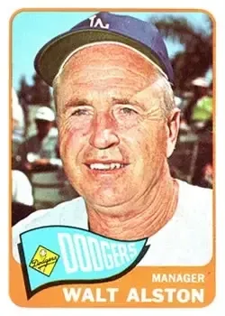 1965 Topps #217 Walter Alston