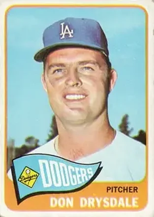 1965 Topps #260 Don Drysdale
