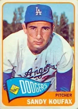 1965 Topps #300 Sandy" Koufax
