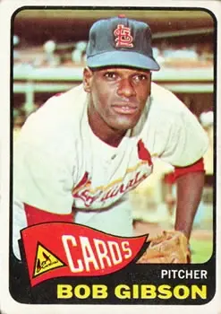 1965 Topps #320 Bob Gibson