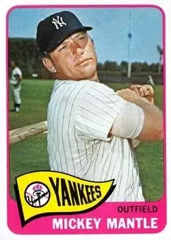 1965 Topps #350 Mickey Mantle