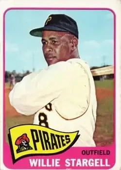 1965 Topps #377 Willie Stargell