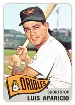 1965 Topps #410 Luis Aparicio